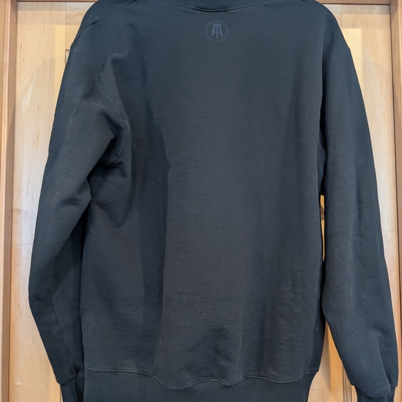 Champion Black Crewneck Sweater with Fun Design - Picture 4 of 5